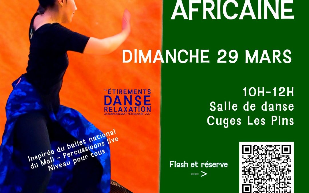 Stage Danse Africaine 29 Mars 2026 à Cuges-les-Pins (13)